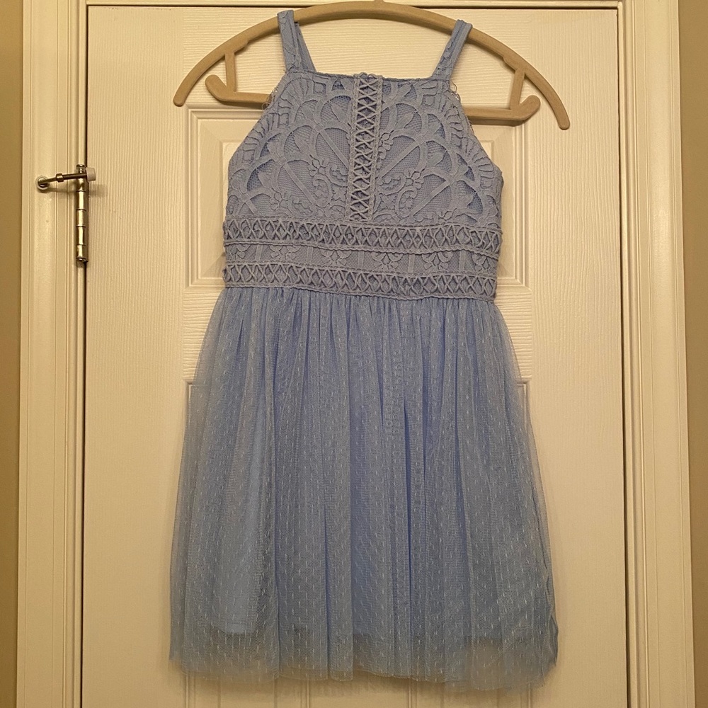 Girls Size 8, Trixxi Sleeveless Tulle Dress